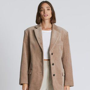 Tan Corduroy Blazer